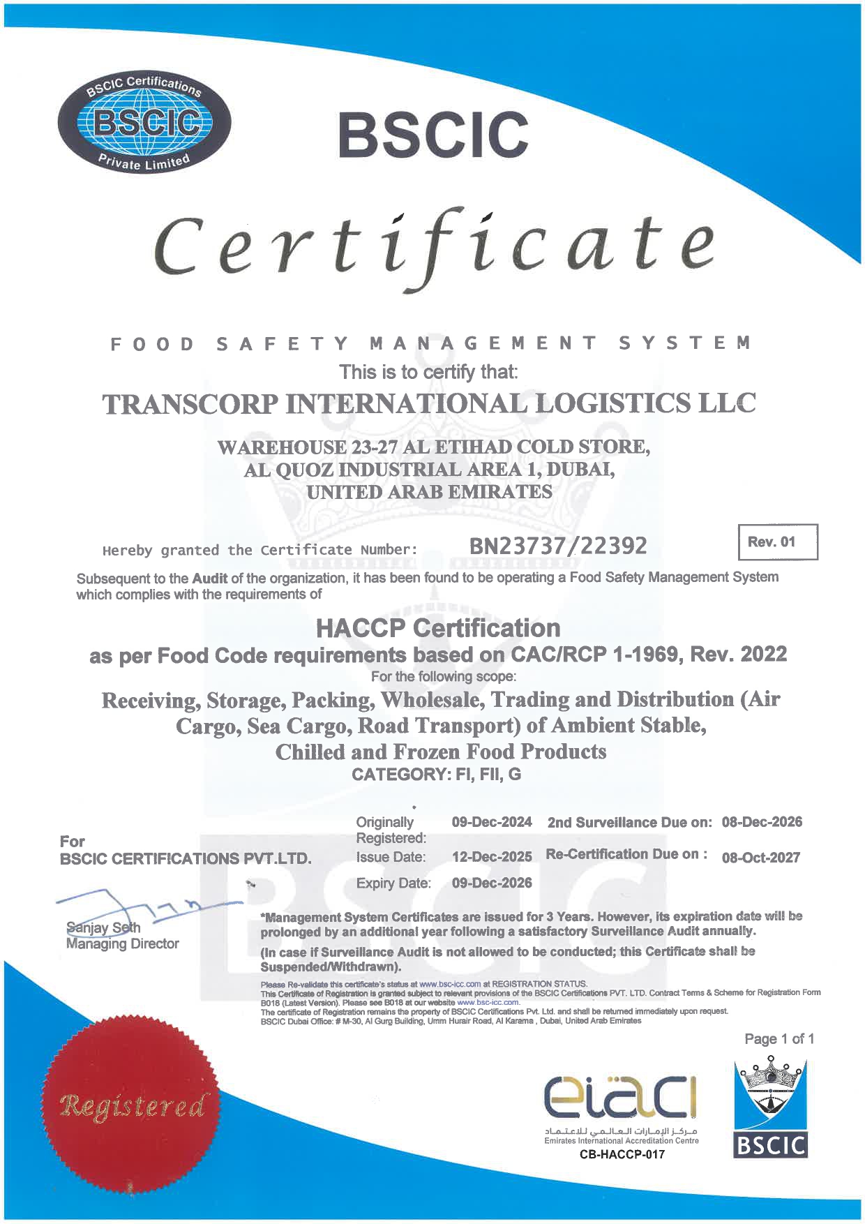 BN23737-22392 TRANSCORP INTERNATIONAL LOGISTICS LLC - HACCP_page-0001